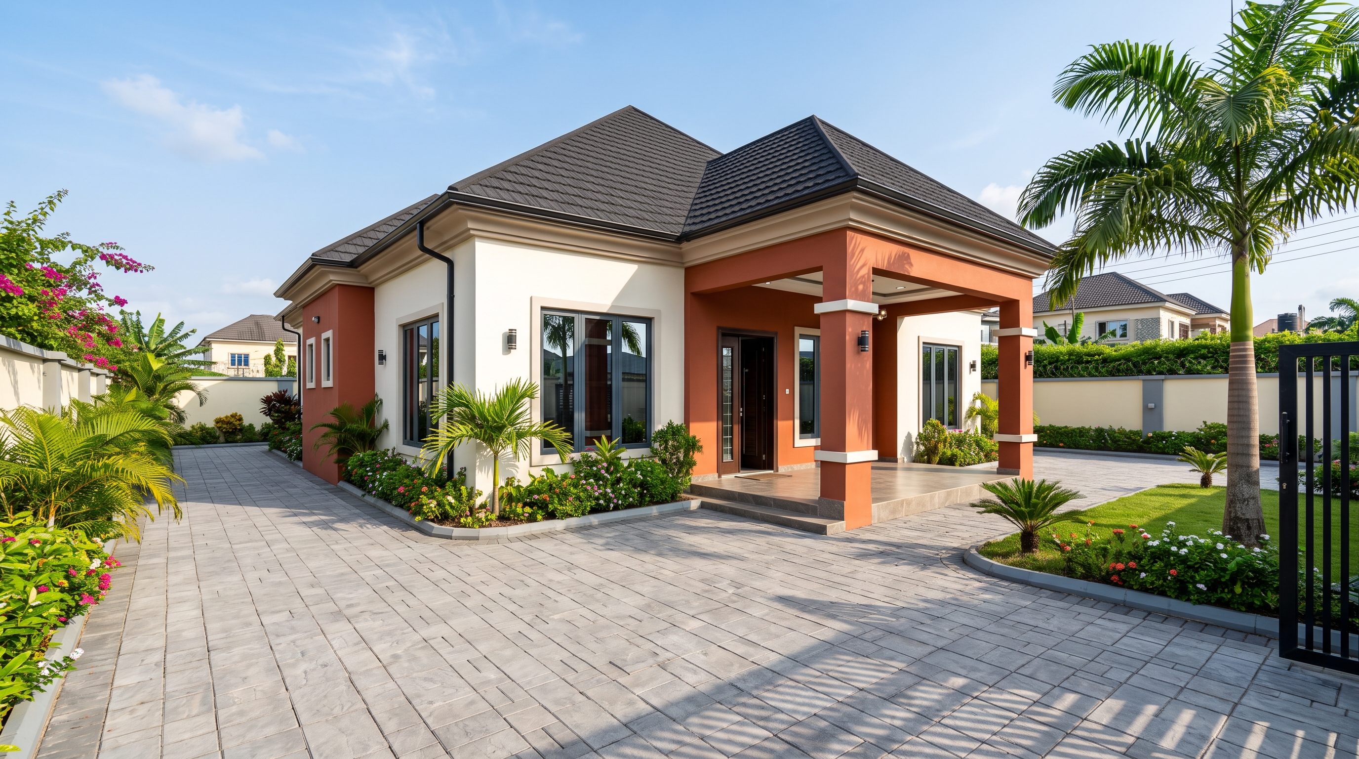 Modern Terracotta Bungalow